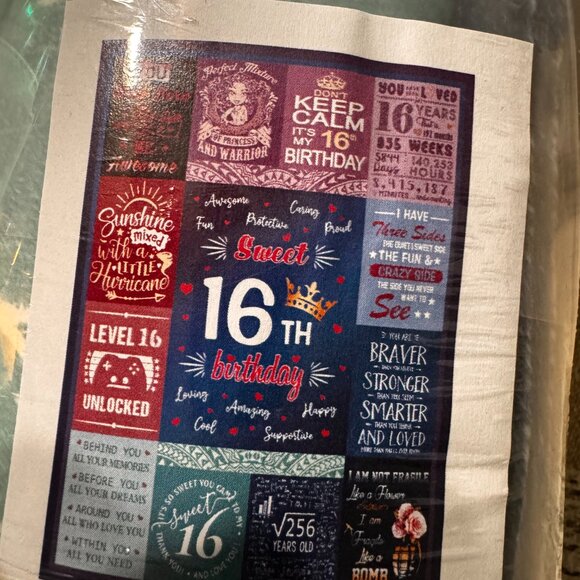 Sweet 16 Birthday Gift For Girls - Picture 3 of 7